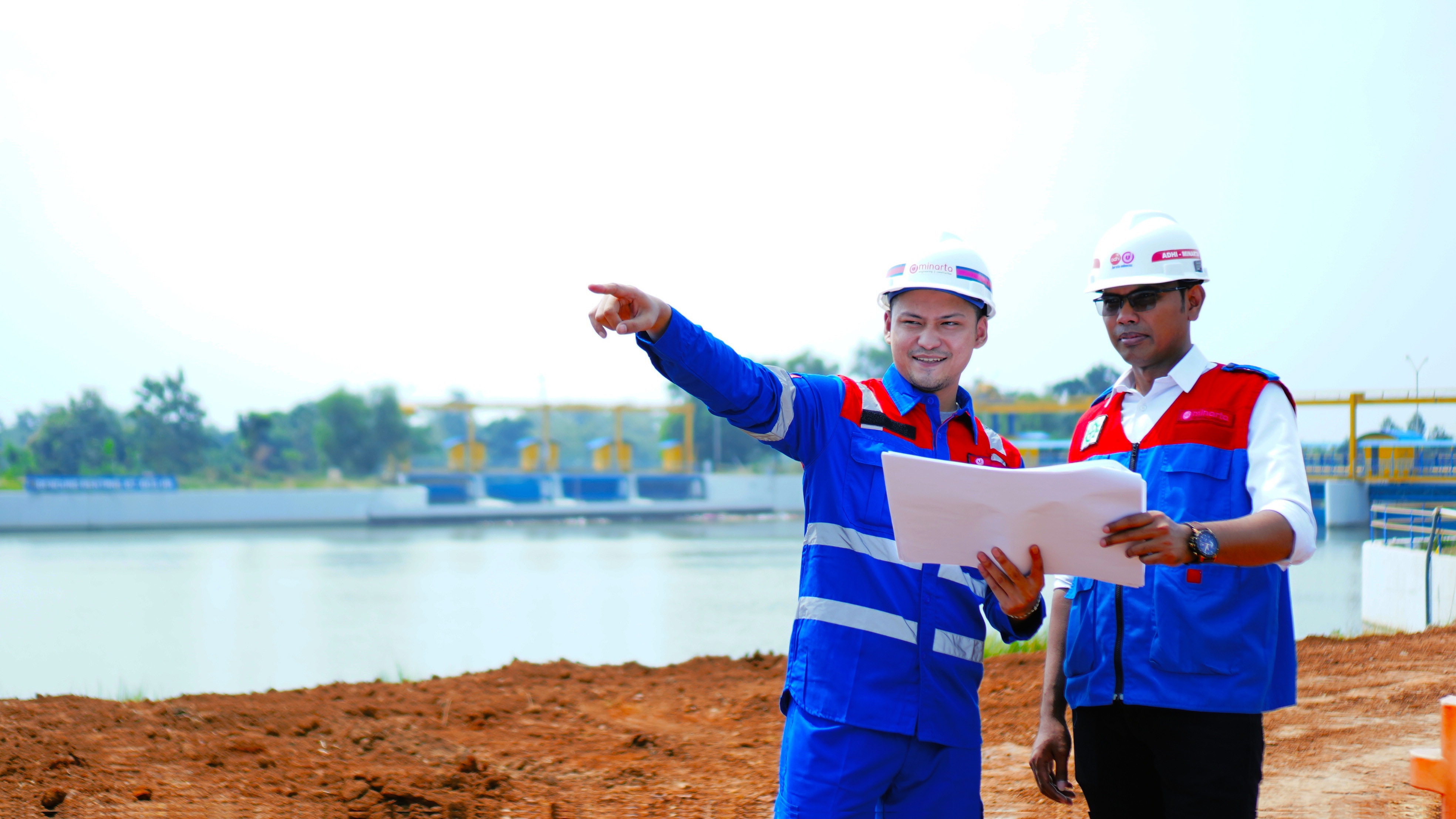 Minarta community and safety team on site